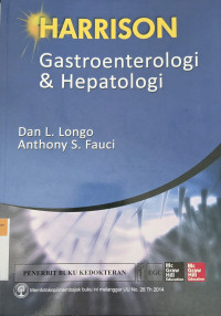 Image of Harrison : gastroenterologi dan hepatologi